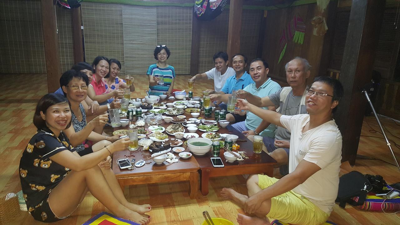 Homestay Lan Rung Nghia Lo Eksteriør billede